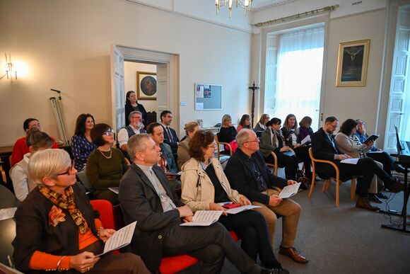 Attendees at the Launch of Maranatha which is set to take place in City Hall Thursday 6 March Attendees at the Launch of Maranatha which is set to take place in City Hall Thursday 6 March